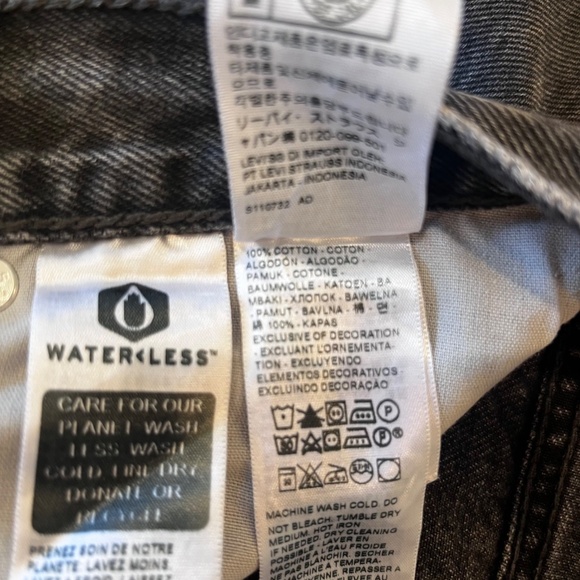 Levi's 501 Original Fit Women's W26 L28 in Take a Hint Grey - Picture 7 of 7